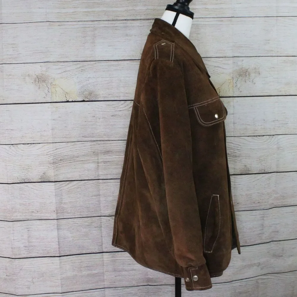 vintage Montgomery ward leather jacket - Picture 6 of 6